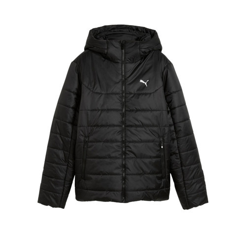 685231-87 Puma Ess Hooded Padded Jacket Kadın Mont Siyah