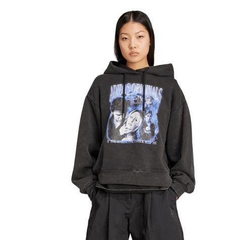 JW0155-K adidas Buffy Hoodıe Kadın Sweatshirt Siyah