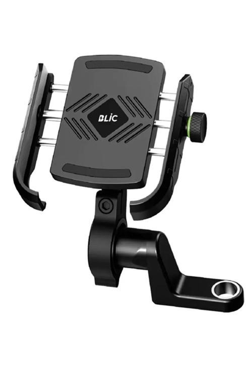 Bst3 Motosiklet Gidon Ve Ayna Bağlantılı Motor Ve Bisiklet Uyumlu Telefon Tutucu