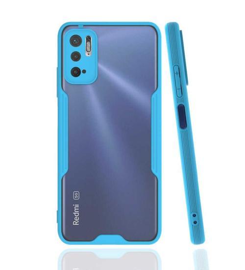 Xiaomi Redmi Note 10 5G Kılıf Parfe Kenarları Pastel Renk Silikon