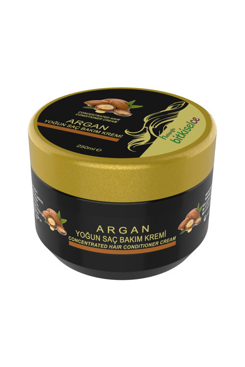 Saf Argan Yağı Ile Doğal Saç Kremi – Yumuşak Ve Parlak Saçlar Için (MASKE)