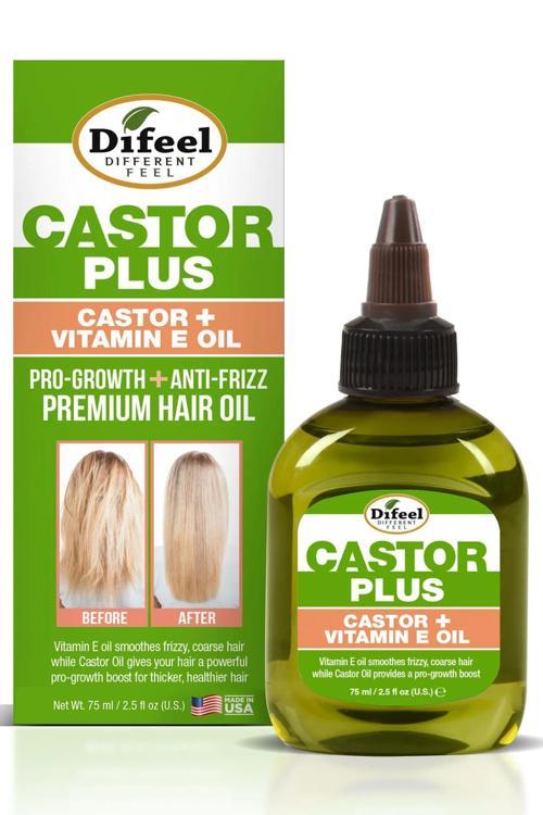 Castor + Vitamin E Saç Bakım Yağı 75ML
