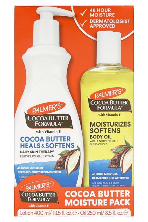 Cocoa Butter Nemlendirici Vücut Losyonu ve Yağı İkili Set