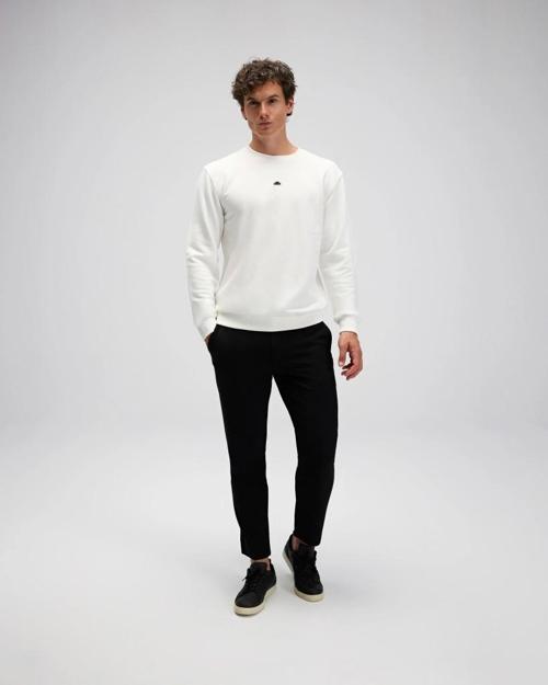 EM556-OF Erkek Beyaz Sweat