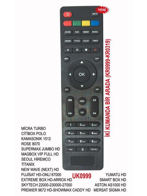 FUJİSAT HD UYDU KUMANDASI