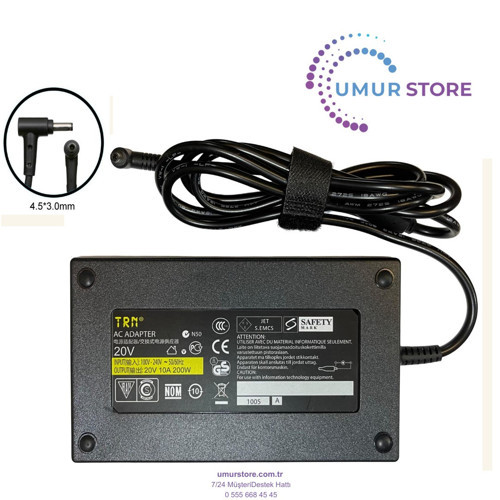 Msi Sword 16 HX B14VFKG-875XTR Adaptörü