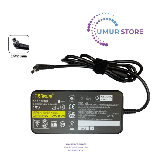 Monster A15-150P1A 5.5x2.5mm N Adaptörü