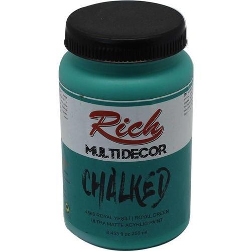 Multi Decor Chalked Akrilik Boya 250 cc. 4566 ROYAL YEŞİL