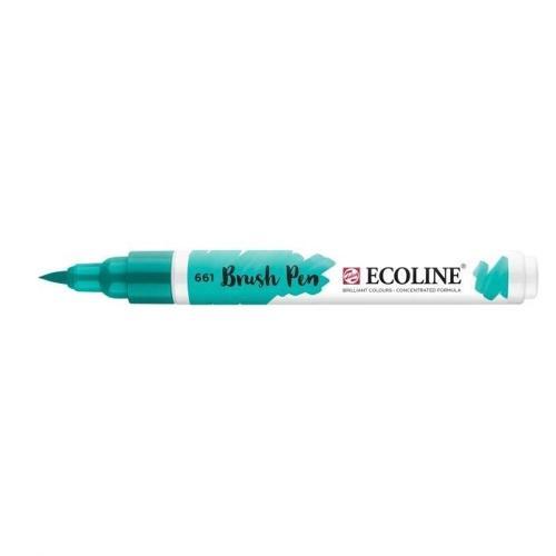 Ecoline Brush Pen Fırça Uçlu Kalem 661 Turquoise Green