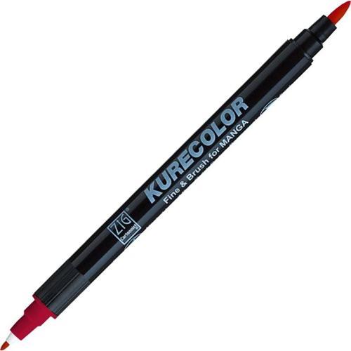 Kurecolor Fine & Brush for MANGA Marker Çizim Kalemi 264 Geranium Red