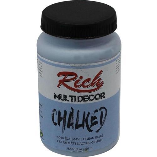 Multi Decor Chalked Akrilik Boya 250 cc. 4548 EGE MAVİ