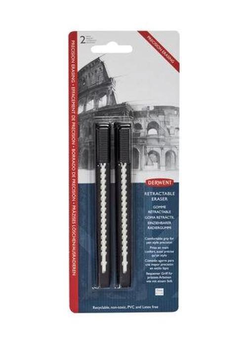 Retractable Eraser Geri Çekilebilir Kalem Silgi Seti 2'li Blister