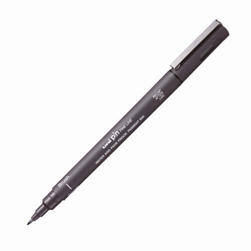 Supertrend Brush Pen Fırça Uçlu Çizim Kalemi Koyu Gri