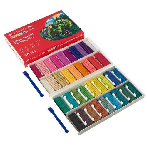 Floret Plastilin Model Hamuru Seti 36 Renk x 15 gr.
