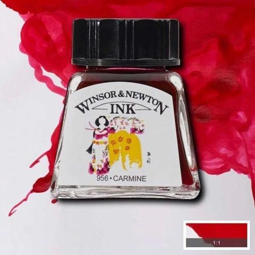 Drawing Ink Çizim Mürekkebi 14 ml. 127 Carmine