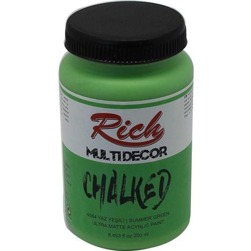 Multi Decor Chalked Akrilik Boya 250 cc. 4564 YAZYEŞİLİ