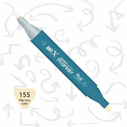 Sketch Marker Duo Çift Uçlu Marker Kalem 155 Pale Ivory