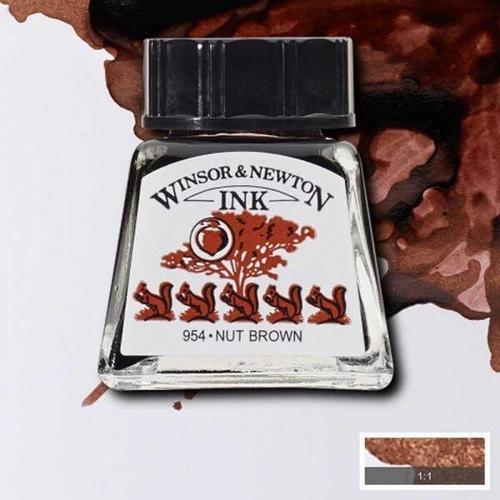 Drawing Ink Çizim Mürekkebi 14 ml. 441 Nut Brown