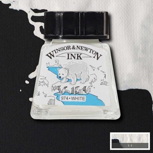 Drawing Ink Çizim Mürekkebi 14 ml. 702 White