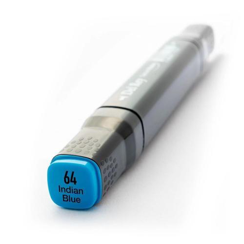 Çift Uçlu Çizim Marker Kalemi 64 Indian Blue