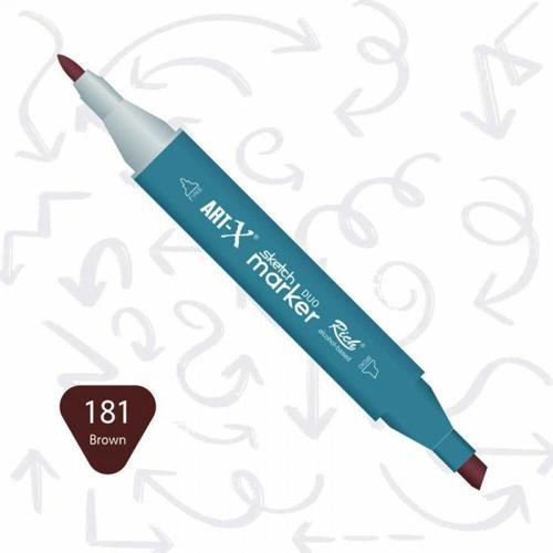 Sketch Marker Duo Çift Uçlu Marker Kalem 181 Brown