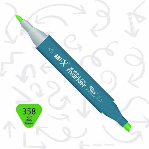 Sketch Marker Duo Çift Uçlu Marker Kalem 358 Light Misty Green
