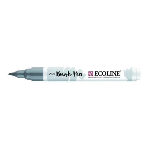 Ecoline Brush Pen Fırça Uçlu Kalem 738 Cold Grey Light