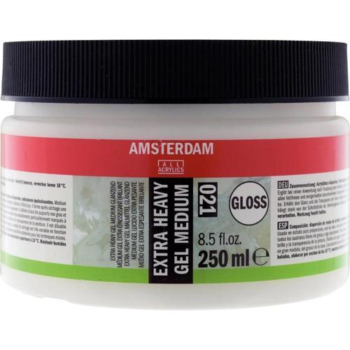 Amsterdam Extra Heavy Gel Medium Gloss 021 Extra Kuvvetli Jel Medyum Parlak 250 ml.