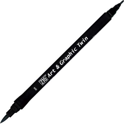 Art & Graphic Twin Marker Çizim Kalemi 8 Grey