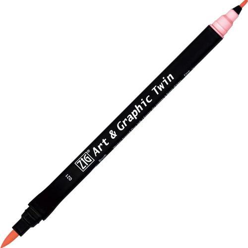 Art & Graphic Twin Marker Çizim Kalemi 21 Light Carmine