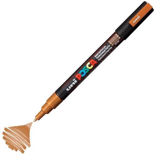 Posca PC-3M Boyama Markörü 0.9-1.3 mm. METALİK BRONZ