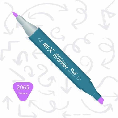 Supertrend Sketch Marker Duo Çift Uçlu Marker Kalem 2065 Wisteria