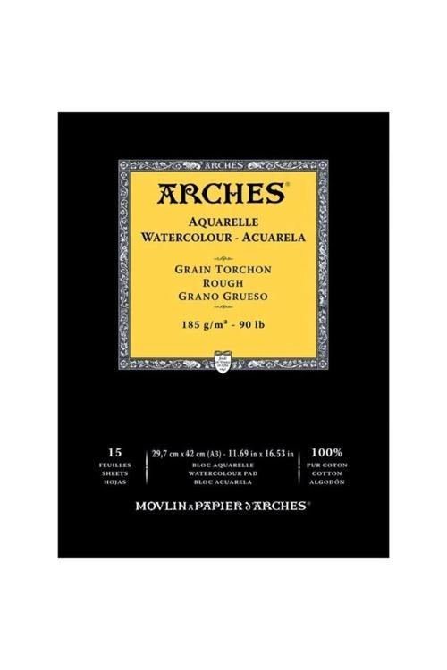 Sulu Boya Defteri Blok Rough - Kalın Doku 185 gr. 29x42 cm. 15 Yaprak