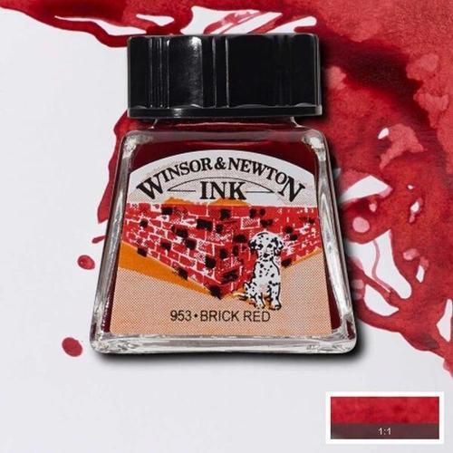 Drawing Ink Çizim Mürekkebi 14 ml. 040 Brick Red