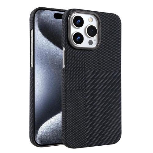 iPhone 15 Pro Max Kılıf Vega Magsafe Karbon Desen Kapak