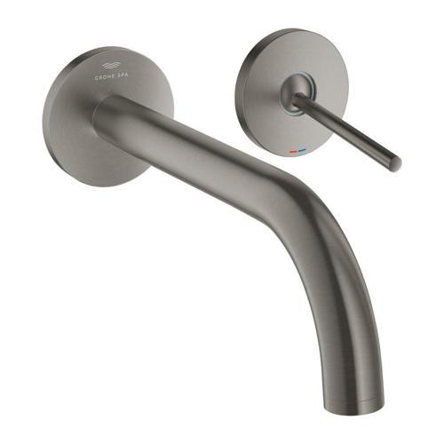 Lavabo Bataryası İki Delikli Duvardan Atrio Br.Hard Graphite – 29406AL0