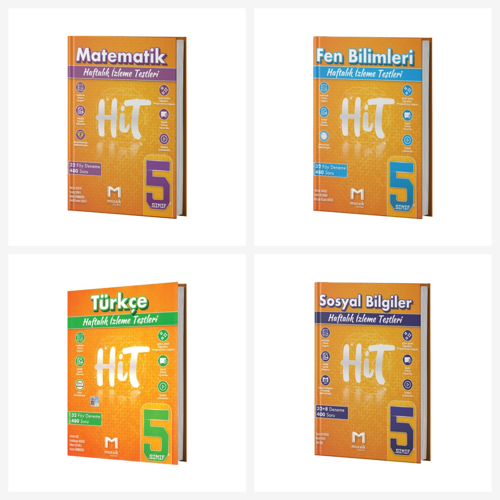 Mozaik 5. Sınıf Tüm Dersler Deneme Seti 4 Kitap Mozaik Yayınları