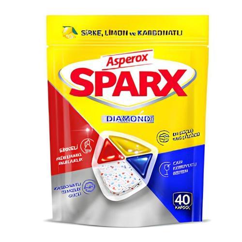 Sparx Diamond 40 lı Bulaşık Makinesi Kapsülü.