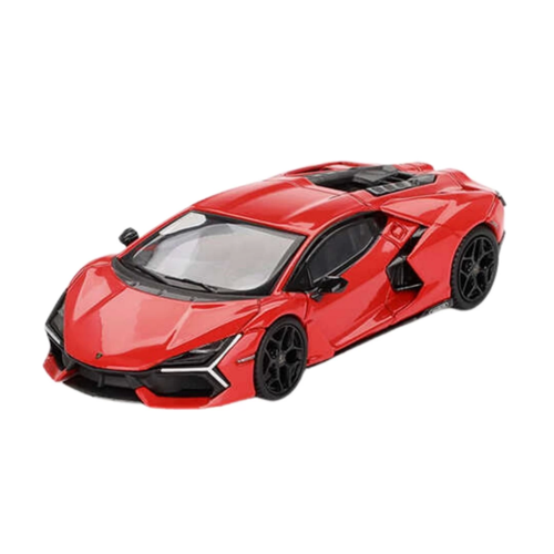 Nessiworld Mini GT 1/64 Lamborghini Revuelto Arancio Dac Lucido