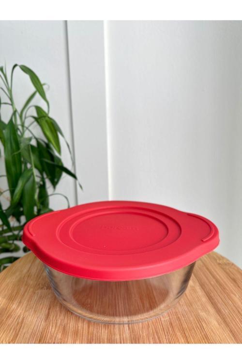 Yuvarlak Slikon Kapaklı Borcam 59123 Orta Vakumlu Kapak