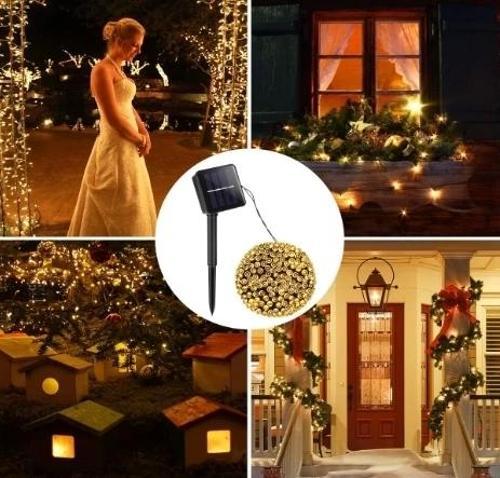 11m 100 Led Gün Işığı Solar Mz-66 Ve Mz-321