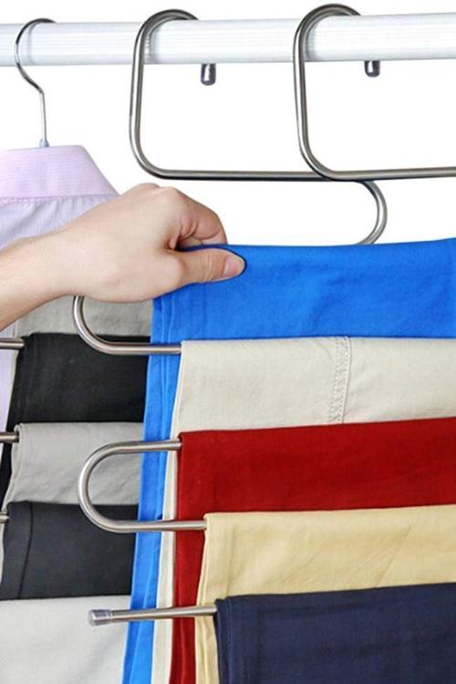 5 Katlı Pantolon Askısı