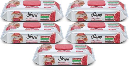 Easy Clean Yüzey Temizlik Mutfak Havlusu-Mendili  50 Yaprak Greyfurt Yağlı (5Li Set) 250 Yprk