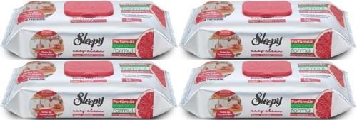 Easy Clean Yüzey Temizlik Mutfak Havlusu-Mendili  50 Yaprak Greyfurt Yağlı (4Lü Set) 200 Yprk