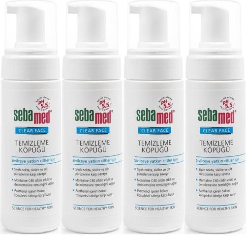 Clear Face Yüz Temizleme Köpüğü 150ML (4 Lü Set)