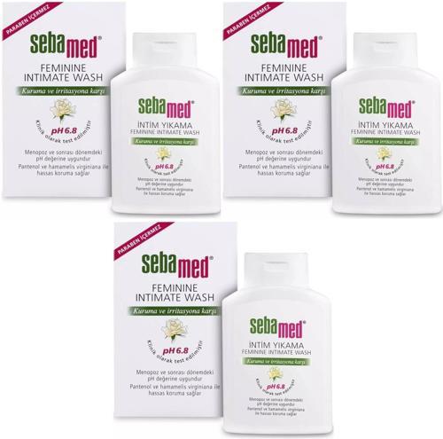 İntim Menapoz Likit 200ML PH6.8 (Genital Bölge Temizleyici) (3 Lü Set)