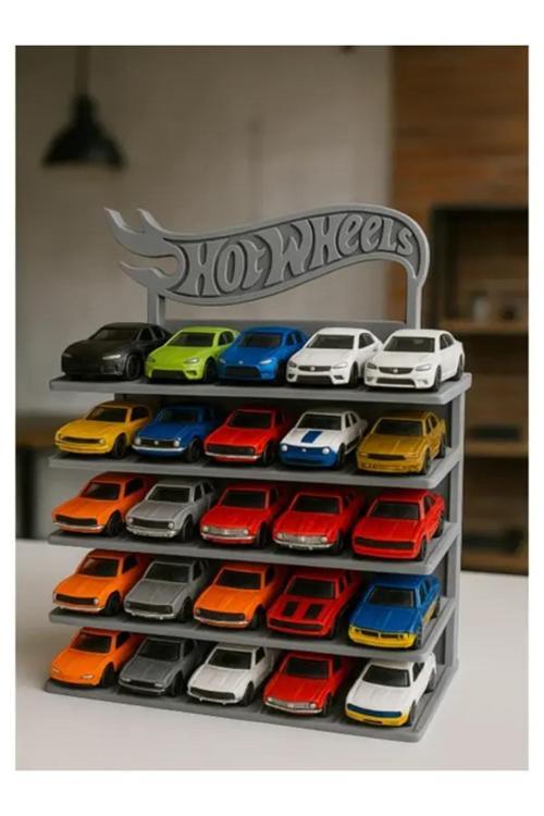 1/64 Araç Uyumlu Tasarlanmış Stand 30 Adet Araç Alır