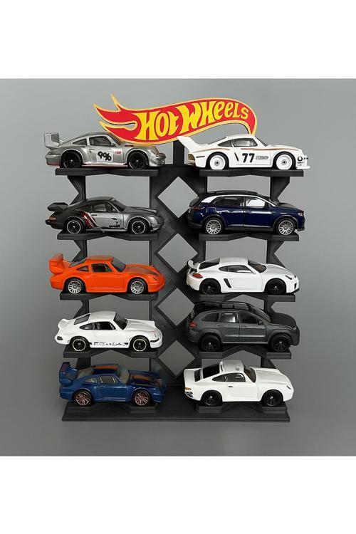 1/64 Oyuncak Araba Sergileme Standı 10 Adet Araçlıktır.