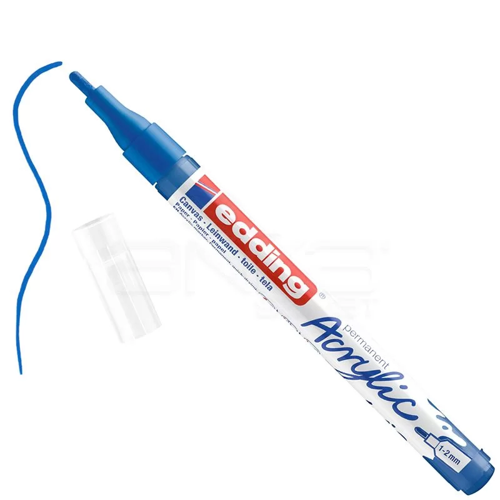 5300 Akrilik Marker Kalem 1-2mm Yuvarlak Uç 903 Anzer Mavi