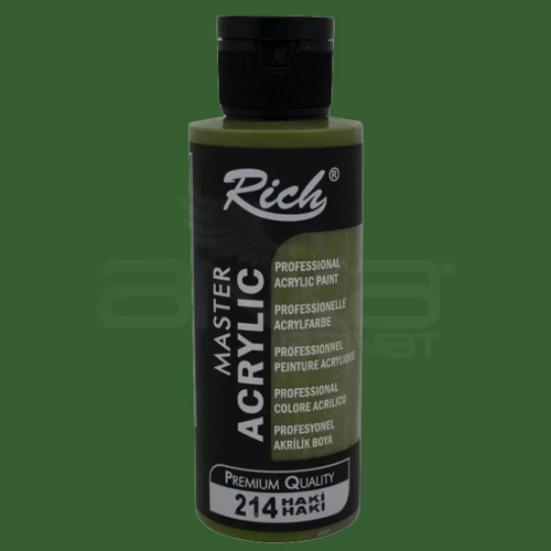 Master Akrilik Boya 120ml 214 Haki